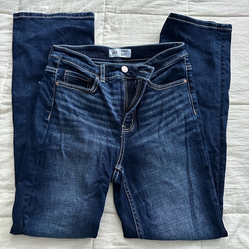 BKE high rise bootcut jean